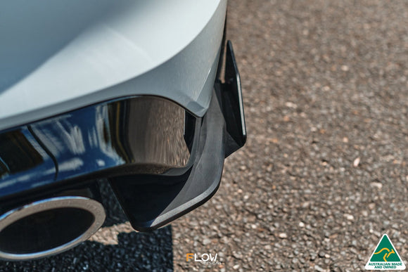 FLOW Designs  MK8 Golf R Rear Spat Winglets (Pair) - MODE Auto Concepts