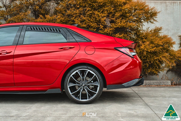 CN7 Elantra N Line Sedan 2020 Rear Window Vents (Pair) - MODE Auto Concepts