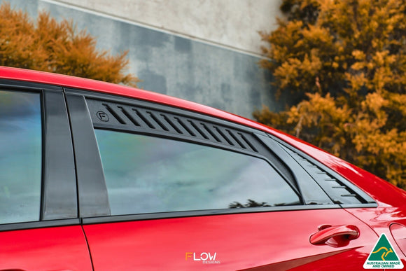 CN7 Elantra N Line Sedan 2020 Rear Window Vents (Pair) - MODE Auto Concepts