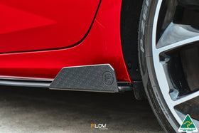 FLOW Designs  CN7 Elantra N Line Sedan 2020 Side Skirt Splitter Winglets (Pair) - MODE Auto Concepts