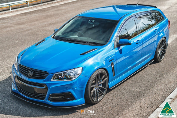 FLOW Designs  VF Commodore S1 Wagon Side Skirt Splitters (Pair) - MODE Auto Concepts