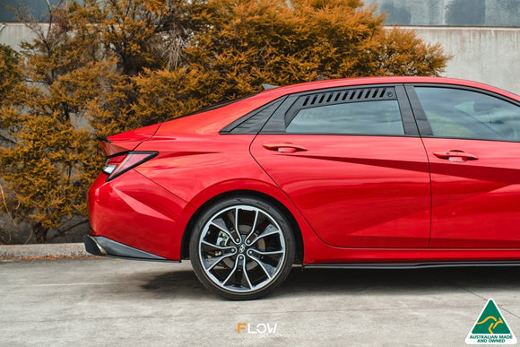 CN7 Elantra N Line Sedan 2020 Rear Window Vents (Pair) - MODE Auto Concepts