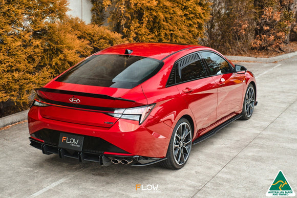 CN7 Elantra N Line Sedan 2020 Rear Window Vents (Pair) - MODE Auto Concepts
