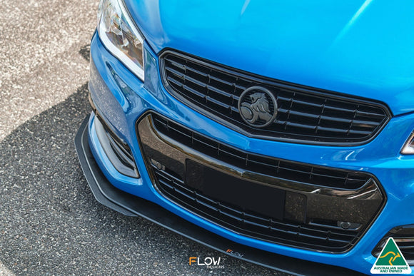 FLOW Designs  VF Commodore S1 Wagon Front Lip Splitter Extensions (Pair) - MODE Auto Concepts