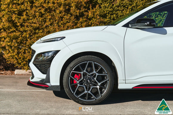 FLOW Designs  Kona N Front Lip Splitter Winglets (Pair) - MODE Auto Concepts