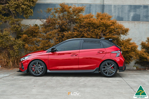 FLOW Designs  i20 N BC3 Side Skirt Splitter Winglets (Pair) - MODE Auto Concepts