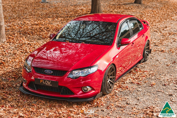 FLOW Designs  MK1 Falcon FG Front Lip Splitter Extensions (Pair) - MODE Auto Concepts