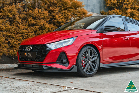 FLOW Designs  i20 N BC3 Front Lip Splitter Winglets (Pair) - MODE Auto Concepts
