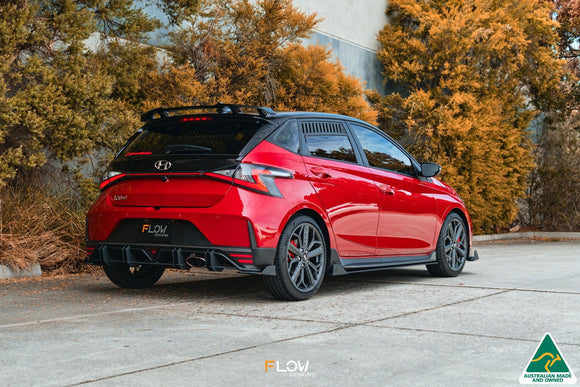 FLOW Designs  i20 N BC3 Pre-Facelift - Flow-Lock Rear Diffuser - MODE Auto Concepts