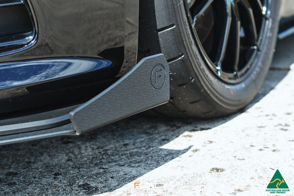 FLOW Designs  Scirocco R PFL V3 Front Lip Splitter Winglets (Pair) - MODE Auto Concepts