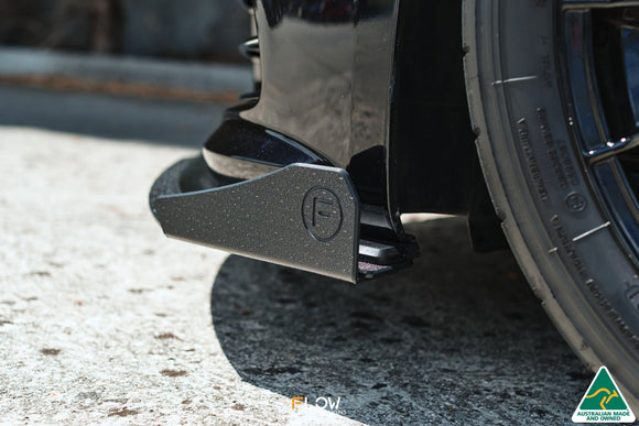 FLOW Designs  Scirocco R PFL V3 Front Lip Splitter Winglets (Pair) - MODE Auto Concepts