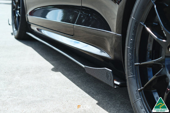 FLOW Designs  Scirocco R PFL V3 Side Skirt Splitter Winglets (Pair) - MODE Auto Concepts
