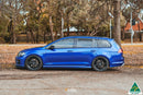 FLOW Designs  MK7 Golf R Wagon Side Skirt Splitters V3 (Pair) - MODE Auto Concepts