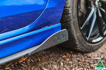 FLOW Designs  MK7 Golf R Wagon Side Skirt Splitter Winglets (Pair) - MODE Auto Concepts