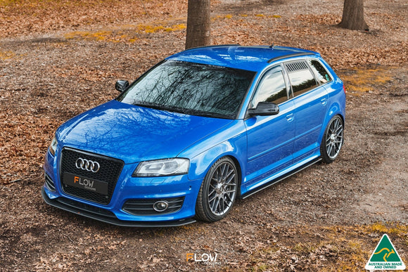 FLOW Designs  S3 8P2 Hatch (FL) Side Skirt Splitters V3 (Pair) - MODE Auto Concepts