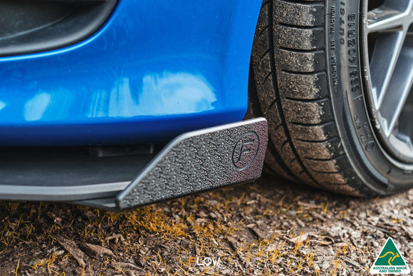 FLOW Designs  S3 8P2 Hatch (FL) Front Lip Splitter Winglets (Pair) - MODE Auto Concepts
