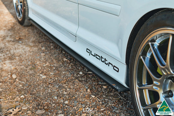 FLOW Designs  S3 8P Hatch (PFL) Side Skirt Splitters V3 (Pair) - MODE Auto Concepts