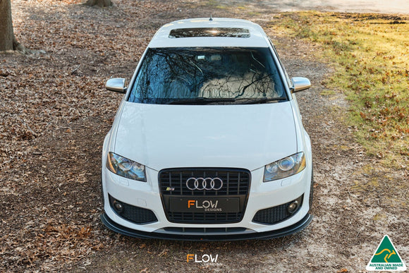 FLOW Designs  S3 8P Hatch (PFL) Front Lip Splitter Extensions (Pair) - MODE Auto Concepts