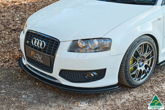 FLOW Designs  S3 8P Hatch (PFL) Front Lip Splitter Extensions (Pair) - MODE Auto Concepts