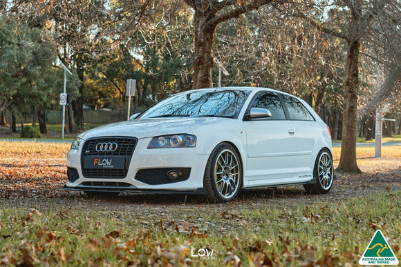 FLOW Designs  S3 8P Hatch (PFL) Front Lip Splitter Winglets (Pair) - MODE Auto Concepts