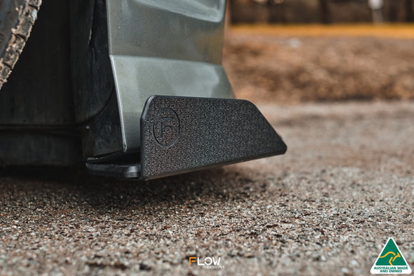 FLOW Designs  VE Commodore Ute Front Lip Splitter Winglets (Pair) - MODE Auto Concepts