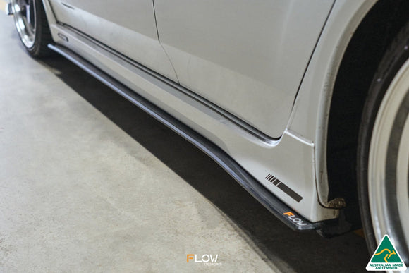 FLOW Designs  CU2 Accord Euro Side Skirt Splitters - Modulo (Pair) - MODE Auto Concepts
