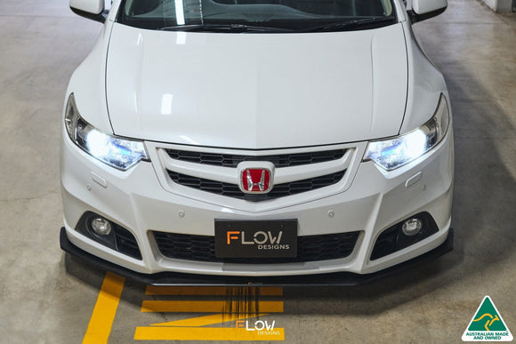 FLOW Designs  CU2 Accord Euro Front Lip Splitter - Modulo - MODE Auto Concepts