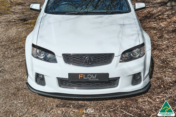 FLOW Designs  VE Commodore S2 Sedan Front Lip Splitter - MODE Auto Concepts