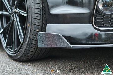 FLOW Designs  VE Commodore S2 Wagon Front Lip Splitter Winglets (Pair) - MODE Auto Concepts