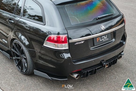 FLOW Designs  VE Commodore S1 Wagon Rear Spat Winglets (Pair) - MODE Auto Concepts