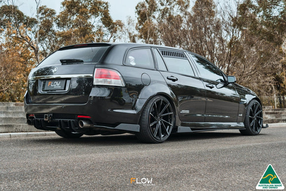 FLOW Designs  VE Commodore S2 Wagon Rear Spat Winglets (Pair) - MODE Auto Concepts