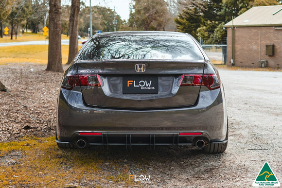FLOW Designs  CU2 Accord Euro Flow-Lock Rear Diffuser - Standard - MODE Auto Concepts