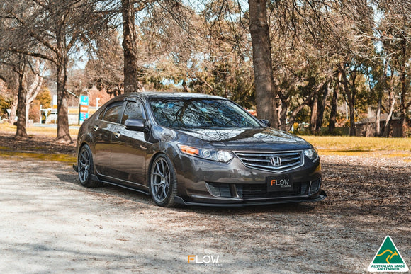 FLOW Designs  CU2 Accord Euro Front Lip Splitter Winglets - Standard (Pair) - MODE Auto Concepts