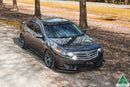 FLOW Designs  CU2 Accord Euro Front Lip Splitter Extensions - Standard (Pair) - MODE Auto Concepts