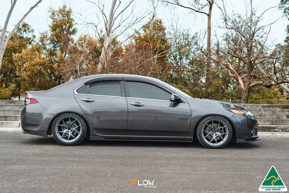 FLOW Designs  CU2 Accord Euro Side Skirt Splitter Winglets - Standard (Pair) - MODE Auto Concepts