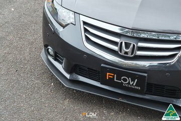 FLOW Designs  CU2 Accord Euro Front Lip Splitter - Standard - MODE Auto Concepts