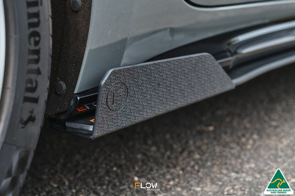 FLOW Designs  DN8 Sonata N Line 2020+ Side Skirt Splitter Winglets (Pair) - MODE Auto Concepts