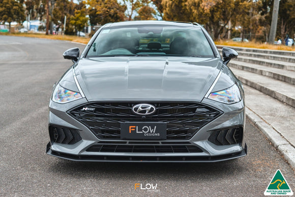 FLOW Designs  DN8 Sonata N Line 2020+ Front Lip Splitter Winglets (Pair) - MODE Auto Concepts