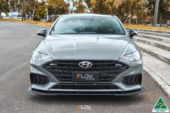 FLOW Designs  DN8 Sonata N Line 2020+ Front Lip Splitter Extensions (Pair) - MODE Auto Concepts