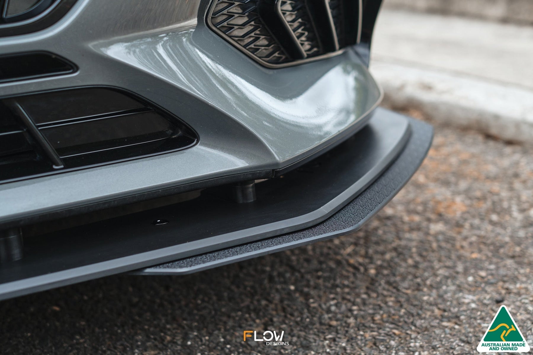 FLOW Designs  DN8 Sonata N Line 2020+ Front Lip Splitter Extensions (Pair) - MODE Auto Concepts