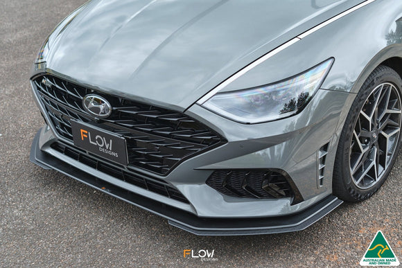 FLOW Designs  DN8 Sonata N Line 2020+ Front Lip Splitter Extensions (Pair) - MODE Auto Concepts