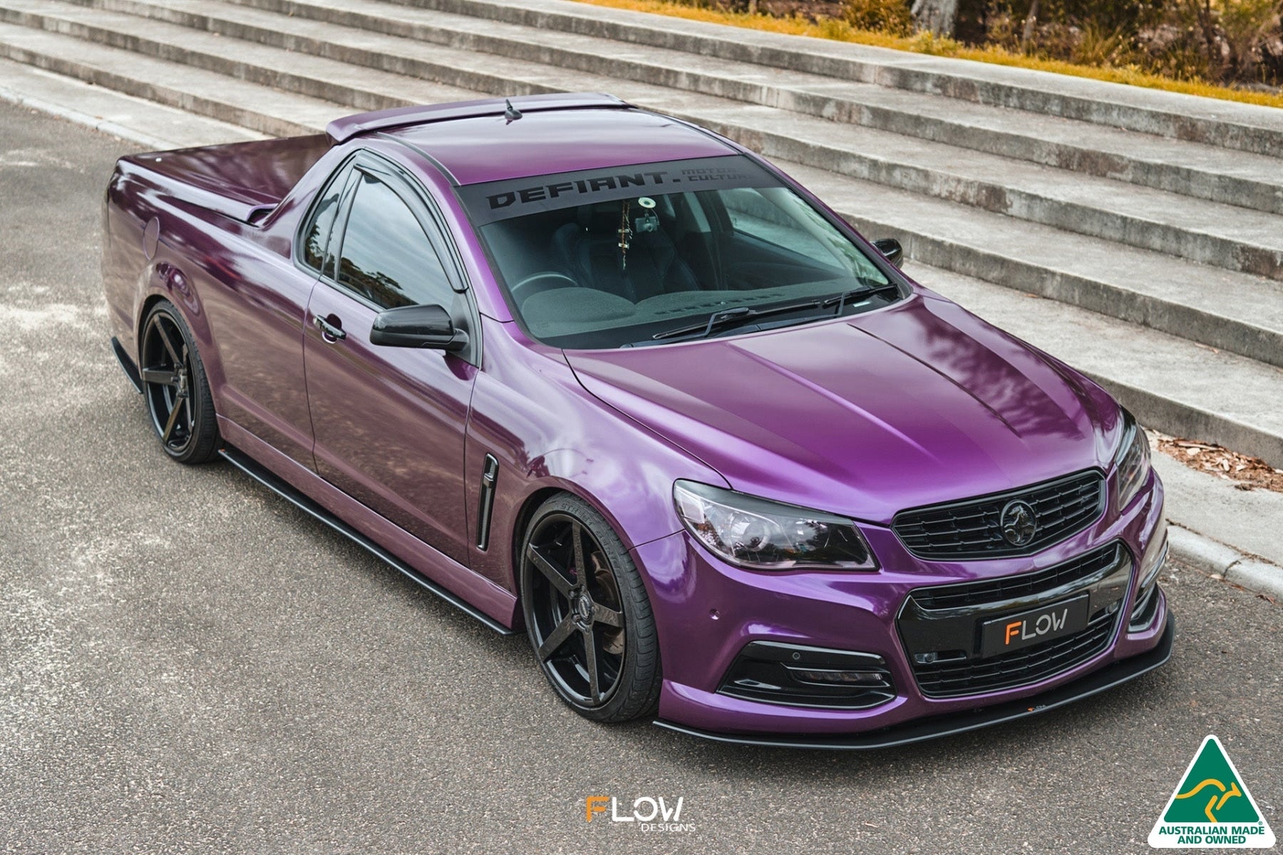FLOW Designs  VF Commodore S1 Ute Front Lip Splitter - MODE Auto Concepts
