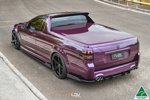FLOW Designs  VF Commodore S1 Ute Rear Spat Winglets (Pair) - MODE Auto Concepts