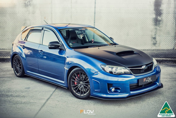 FLOW Designs  Impreza WRX / STI G3 Hatch (FL) Side Skirt Splitters (Pair) - MODE Auto Concepts