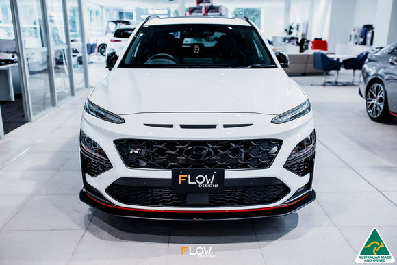 FLOW Designs  Kona N Front Lip Splitter - MODE Auto Concepts