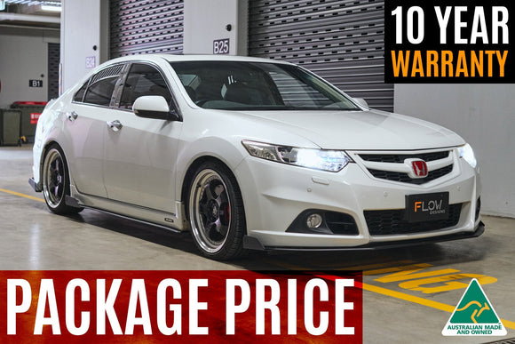 FLOW Designs  CU2 Accord Euro Full Lip Splitter Set - Modulo - MODE Auto Concepts