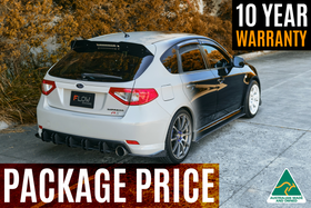 FLOW Designs  Impreza WRX/RS G3 Hatch PFL Full Lip Splitter Set - MODE Auto Concepts