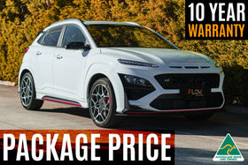 FLOW Designs  Kona N Full Lip Splitter Set - MODE Auto Concepts