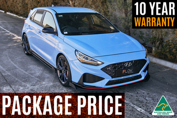 FLOW Designs  i30N Hatch PD FL 2021 Full Lip Splitter Set - MODE Auto Concepts