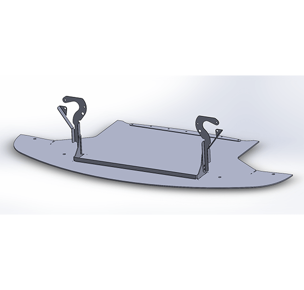 E46 M3 Front Splitter Mounts